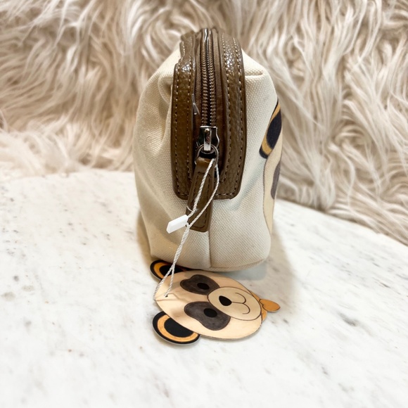 Not THUN Panda Bamboo Butterfly Zip Pouch - Picture 5 of 9